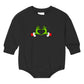 Grinch Heart Bubble Onesie